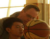 2011年哈林秀王国际篮球英语走训班现场图