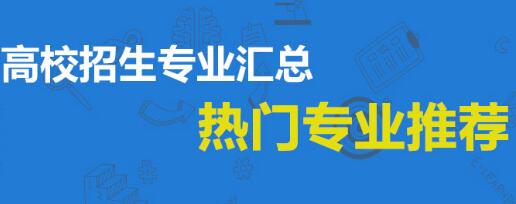 高校招生专业汇总
