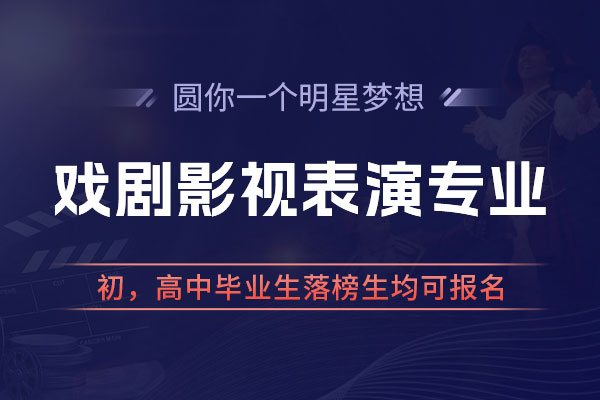 高校招生戏剧影视表演专业