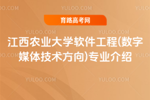 江西农业大学软件工程(数字媒体技术方向)专业介绍