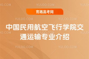 中国民用航空飞行学院交通运输专业介绍