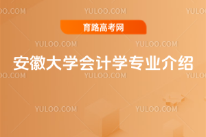 安徽大学会计学专业介绍