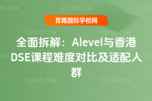 全面拆解：Alevel与香港DSE课程难度对比及适配人群