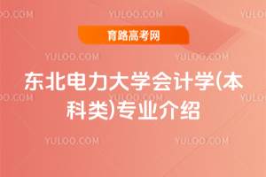 东北电力大学会计学(本科类)专业介绍