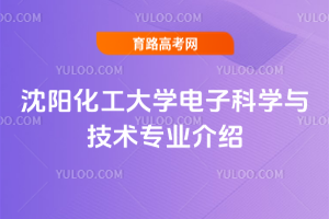 沈阳化工大学电子科学与技术专业介绍