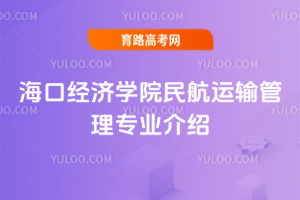海口经济学院民航运输管理专业介绍