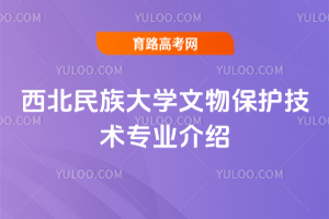 西北民族大学文物保护技术专业介绍