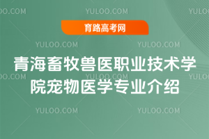 青海畜牧兽医职业技术学院宠物医学专业介绍