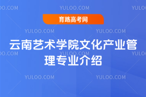 云南艺术学院文化产业管理专业介绍