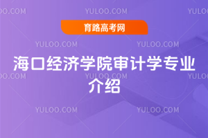 海口经济学院审计学专业介绍